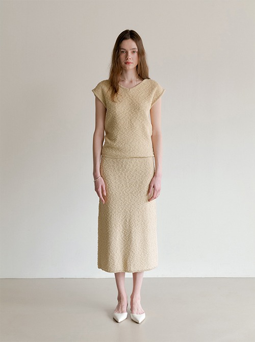 (30일 오전10시 구매가능 10% off) Terra knit skirt